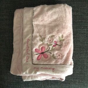 Baby girl blanket